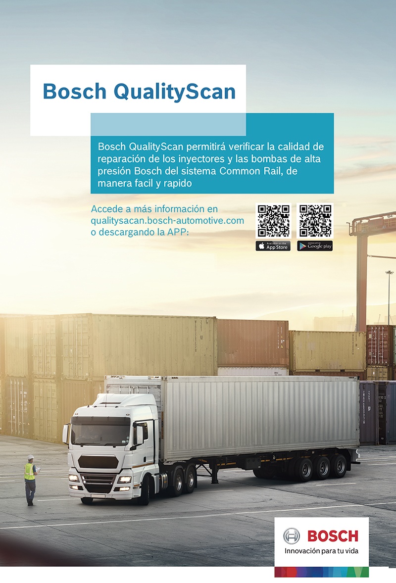 Bosch QualityScan, el comprobante de calidad para reparaciones diésel
